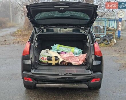Черный Пежо 3008, объемом двигателя 2 л и пробегом 175 тыс. км за 10700 $, фото 8 на Automoto.ua