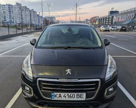 Черный Пежо 3008, объемом двигателя 1.56 л и пробегом 189 тыс. км за 9500 $, фото 2 на Automoto.ua