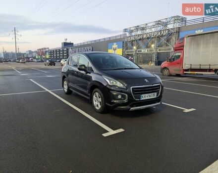 Черный Пежо 3008, объемом двигателя 1.56 л и пробегом 189 тыс. км за 9500 $, фото 1 на Automoto.ua
