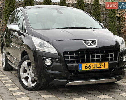 Черный Пежо 3008, объемом двигателя 1.6 л и пробегом 222 тыс. км за 9950 $, фото 82 на Automoto.ua