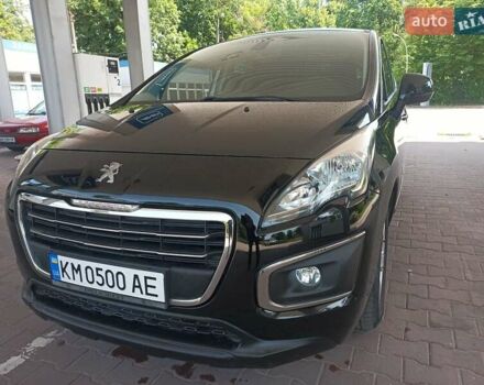 Черный Пежо 3008, объемом двигателя 1.6 л и пробегом 190 тыс. км за 10400 $, фото 14 на Automoto.ua