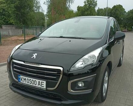 Черный Пежо 3008, объемом двигателя 1.6 л и пробегом 190 тыс. км за 10400 $, фото 61 на Automoto.ua