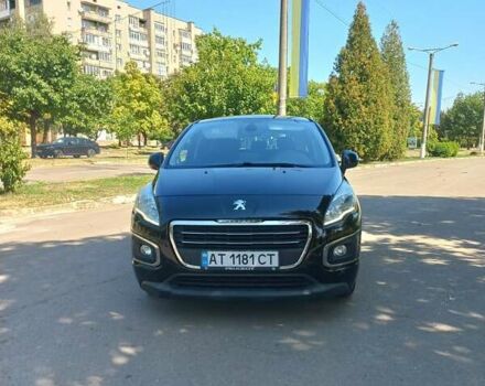 Черный Пежо 3008, объемом двигателя 1.56 л и пробегом 242 тыс. км за 10300 $, фото 1 на Automoto.ua