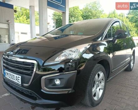 Черный Пежо 3008, объемом двигателя 1.6 л и пробегом 190 тыс. км за 10400 $, фото 46 на Automoto.ua