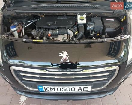 Черный Пежо 3008, объемом двигателя 1.6 л и пробегом 190 тыс. км за 10400 $, фото 12 на Automoto.ua