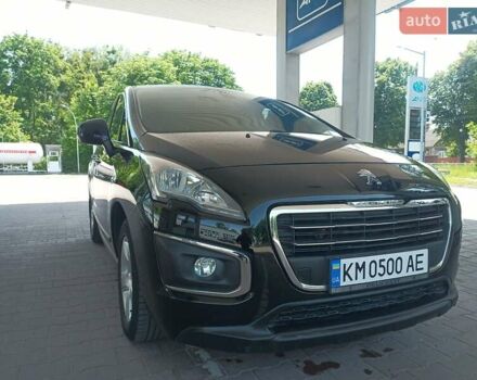 Черный Пежо 3008, объемом двигателя 1.6 л и пробегом 190 тыс. км за 10400 $, фото 2 на Automoto.ua