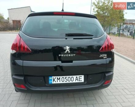 Черный Пежо 3008, объемом двигателя 1.6 л и пробегом 190 тыс. км за 10400 $, фото 1 на Automoto.ua
