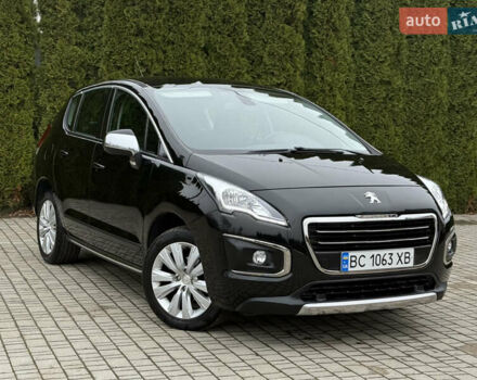 Чорний Пежо 3008, об'ємом двигуна 1.56 л та пробігом 139 тис. км за 10500 $, фото 1 на Automoto.ua