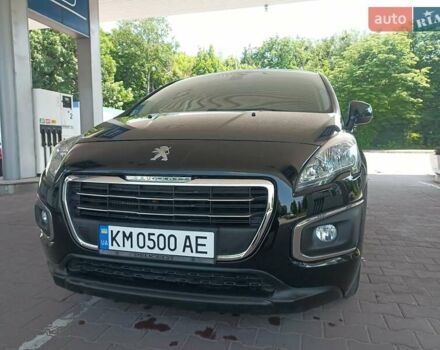 Черный Пежо 3008, объемом двигателя 1.6 л и пробегом 190 тыс. км за 10400 $, фото 50 на Automoto.ua