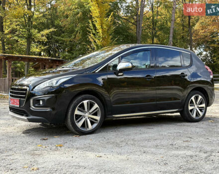 Черный Пежо 3008, объемом двигателя 1.6 л и пробегом 200 тыс. км за 12250 $, фото 1 на Automoto.ua