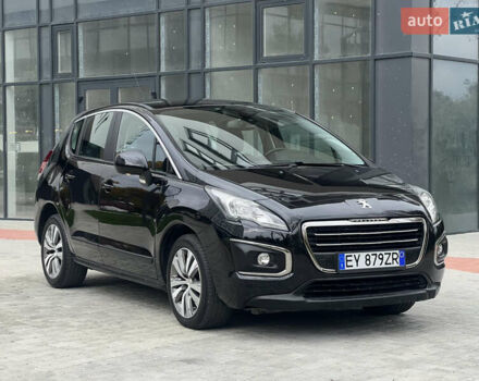 Черный Пежо 3008, объемом двигателя 1.6 л и пробегом 187 тыс. км за 10950 $, фото 28 на Automoto.ua