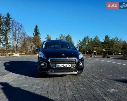 Чорний Пежо 3008, об'ємом двигуна 1.56 л та пробігом 147 тис. км за 10800 $, фото 1 на Automoto.ua