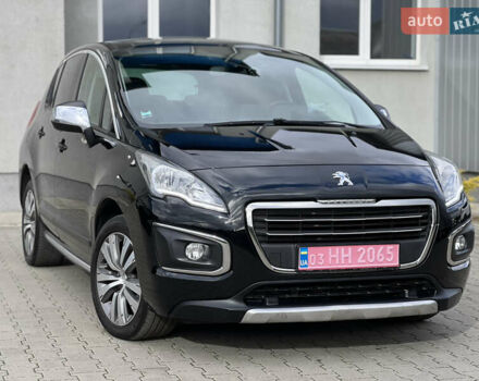 Черный Пежо 3008, объемом двигателя 1.6 л и пробегом 190 тыс. км за 13200 $, фото 2 на Automoto.ua