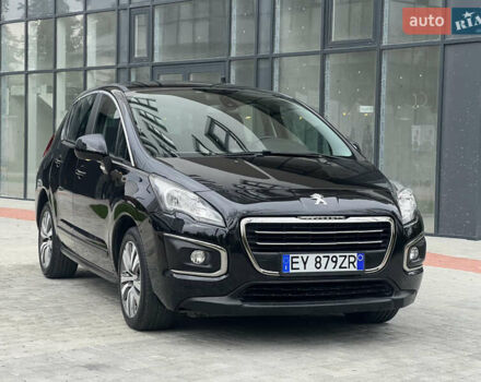 Черный Пежо 3008, объемом двигателя 1.6 л и пробегом 187 тыс. км за 10950 $, фото 1 на Automoto.ua