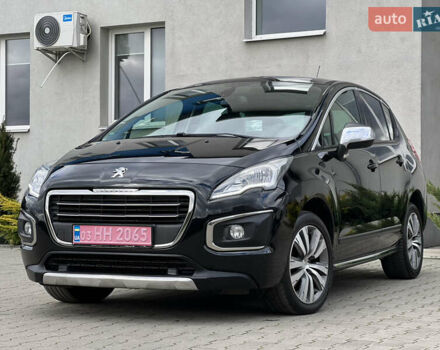 Черный Пежо 3008, объемом двигателя 1.6 л и пробегом 190 тыс. км за 13200 $, фото 1 на Automoto.ua