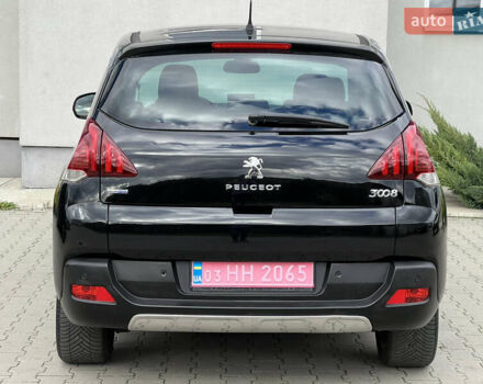 Черный Пежо 3008, объемом двигателя 1.6 л и пробегом 190 тыс. км за 13200 $, фото 9 на Automoto.ua