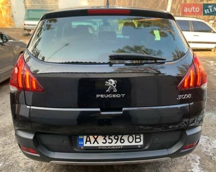 Черный Пежо 3008, объемом двигателя 1.56 л и пробегом 68 тыс. км за 11100 $, фото 5 на Automoto.ua