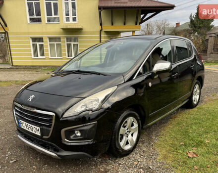 Черный Пежо 3008, объемом двигателя 1.56 л и пробегом 256 тыс. км за 12000 $, фото 1 на Automoto.ua