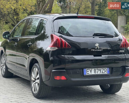 Черный Пежо 3008, объемом двигателя 1.6 л и пробегом 187 тыс. км за 10950 $, фото 24 на Automoto.ua