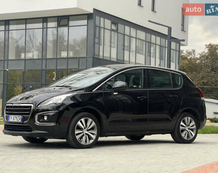 Черный Пежо 3008, объемом двигателя 1.6 л и пробегом 187 тыс. км за 10950 $, фото 15 на Automoto.ua