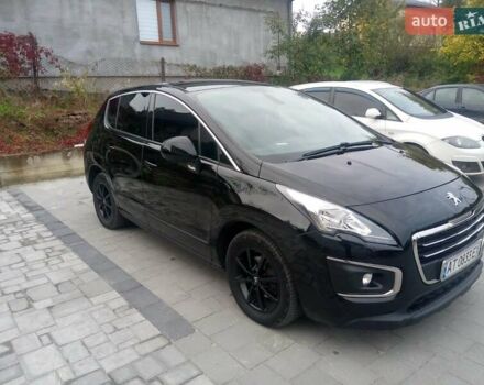 Чорний Пежо 3008, об'ємом двигуна 1.6 л та пробігом 216 тис. км за 12000 $, фото 1 на Automoto.ua