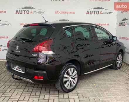 Черный Пежо 3008, объемом двигателя 1.6 л и пробегом 214 тыс. км за 12450 $, фото 2 на Automoto.ua