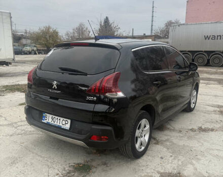 Черный Пежо 3008, объемом двигателя 1.6 л и пробегом 162 тыс. км за 10700 $, фото 2 на Automoto.ua