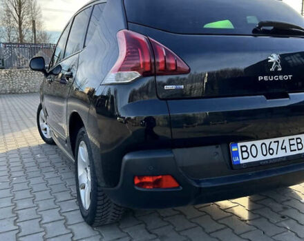Черный Пежо 3008, объемом двигателя 1.56 л и пробегом 280 тыс. км за 12499 $, фото 11 на Automoto.ua