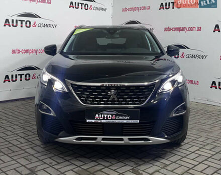 Черный Пежо 3008, объемом двигателя 1.5 л и пробегом 161 тыс. км за 20950 $, фото 1 на Automoto.ua