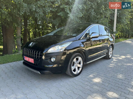 Чорний Пежо 3008, об'ємом двигуна 1.6 л та пробігом 148 тис. км за 9500 $, фото 1 на Automoto.ua