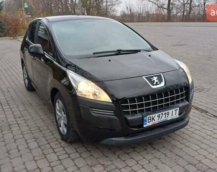 Чорний Пежо 3008, об'ємом двигуна 1.6 л та пробігом 244 тис. км за 6950 $, фото 1 на Automoto.ua