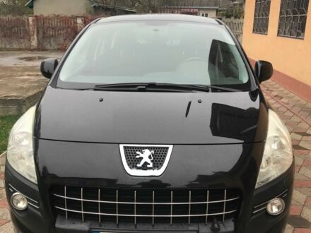 Черный Пежо 3008, объемом двигателя 1.6 л и пробегом 217 тыс. км за 6950 $, фото 1 на Automoto.ua