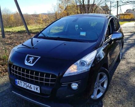 Черный Пежо 3008, объемом двигателя 1.6 л и пробегом 118 тыс. км за 8000 $, фото 1 на Automoto.ua