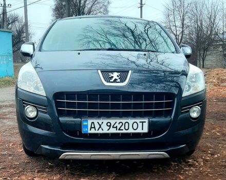 Черный Пежо 3008, объемом двигателя 1.6 л и пробегом 198 тыс. км за 6800 $, фото 1 на Automoto.ua