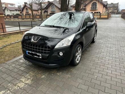 Черный Пежо 3008, объемом двигателя 1.6 л и пробегом 255 тыс. км за 7300 $, фото 1 на Automoto.ua