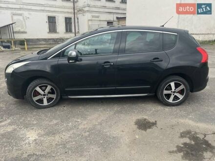 Черный Пежо 3008, объемом двигателя 1.56 л и пробегом 247 тыс. км за 7650 $, фото 1 на Automoto.ua