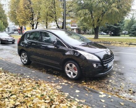 Чорний Пежо 3008, об'ємом двигуна 1.6 л та пробігом 187 тис. км за 8399 $, фото 1 на Automoto.ua