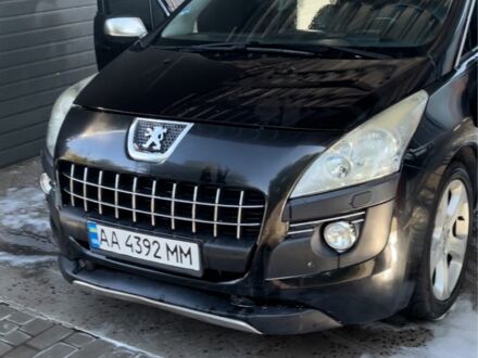 Чорний Пежо 3008, об'ємом двигуна 2 л та пробігом 250 тис. км за 9500 $, фото 1 на Automoto.ua