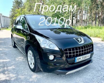 Черный Пежо 3008, объемом двигателя 1.6 л и пробегом 316 тыс. км за 7900 $, фото 1 на Automoto.ua
