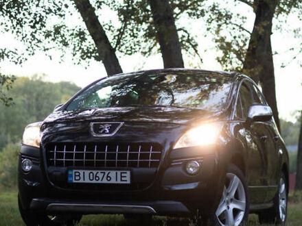 Чорний Пежо 3008, об'ємом двигуна 1.6 л та пробігом 207 тис. км за 7200 $, фото 1 на Automoto.ua