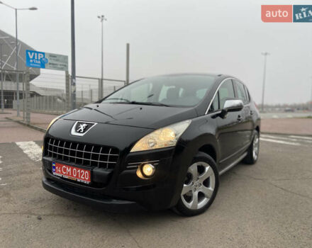 Черный Пежо 3008, объемом двигателя 1.6 л и пробегом 267 тыс. км за 7950 $, фото 1 на Automoto.ua