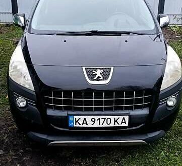 Черный Пежо 3008, объемом двигателя 2 л и пробегом 280 тыс. км за 8300 $, фото 1 на Automoto.ua