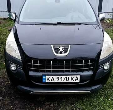 Черный Пежо 3008, объемом двигателя 2 л и пробегом 280 тыс. км за 8300 $, фото 1 на Automoto.ua