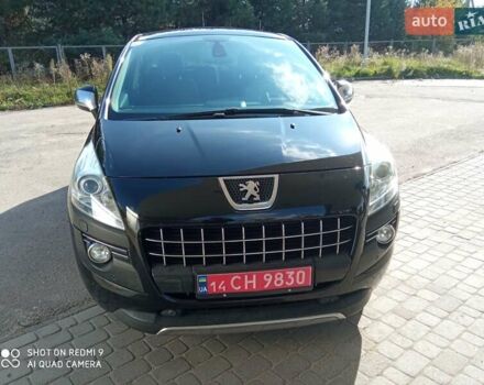 Черный Пежо 3008, объемом двигателя 1.6 л и пробегом 260 тыс. км за 8100 $, фото 1 на Automoto.ua