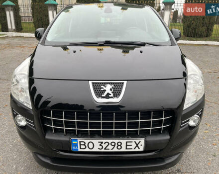 Черный Пежо 3008, объемом двигателя 1.56 л и пробегом 263 тыс. км за 8800 $, фото 1 на Automoto.ua