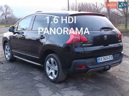 Черный Пежо 3008, объемом двигателя 1.6 л и пробегом 289 тыс. км за 7999 $, фото 1 на Automoto.ua