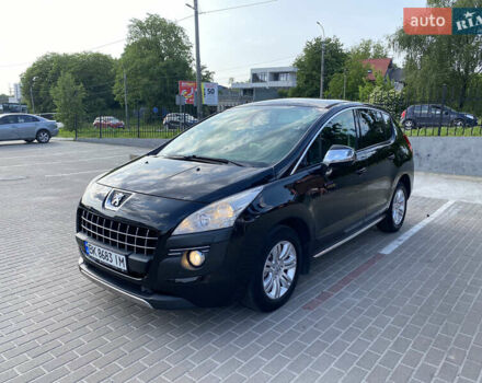 Черный Пежо 3008, объемом двигателя 1.6 л и пробегом 230 тыс. км за 8350 $, фото 1 на Automoto.ua