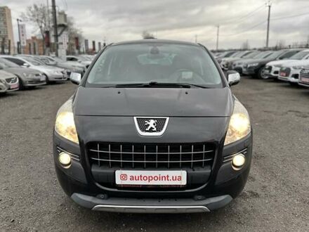 Черный Пежо 3008, объемом двигателя 1.6 л и пробегом 138 тыс. км за 7700 $, фото 1 на Automoto.ua