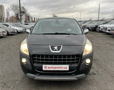Черный Пежо 3008, объемом двигателя 1.6 л и пробегом 138 тыс. км за 7700 $, фото 1 на Automoto.ua
