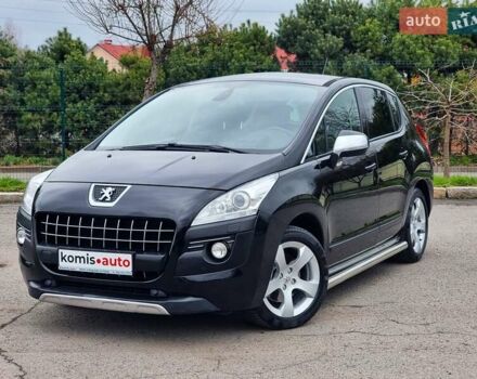 Черный Пежо 3008, объемом двигателя 1.6 л и пробегом 192 тыс. км за 8999 $, фото 1 на Automoto.ua